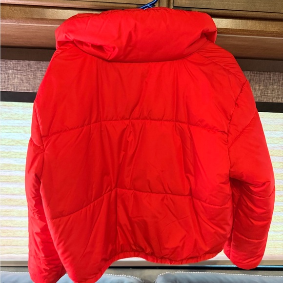 Wild Fable Red Puffer Jacket - Picture 4 of 4
